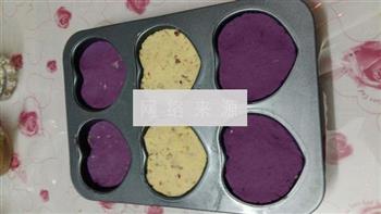 板栗紫薯糯米糕的做法步骤6