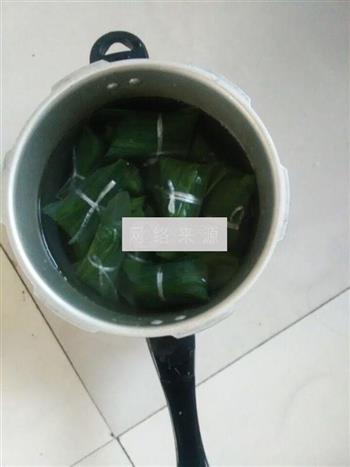 豇豆红枣粽子的做法图解4