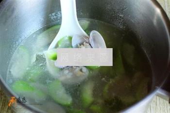 蛤蜊丝瓜汤的做法步骤7