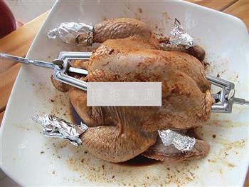 香烤整鸡的做法图解9