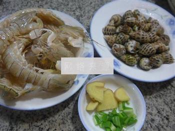 盐水花螺虾蛄的做法步骤1