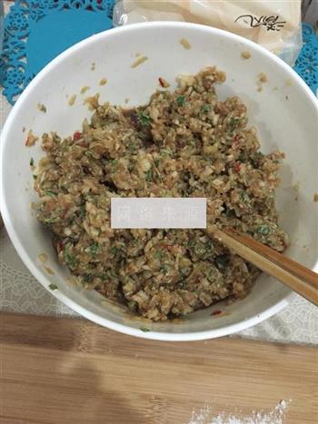 猪肉萝卜饺子的做法步骤2