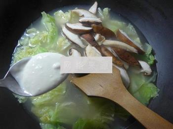香菇圆白菜面疙瘩的做法图解5