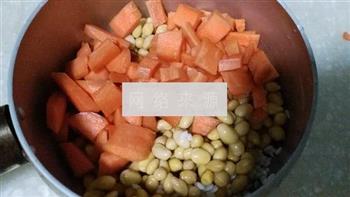 胡萝卜豆浆的做法步骤4
