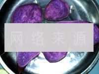 蜂蜜紫薯山药糕的做法图解3