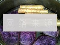 蜂蜜紫薯山药糕的做法图解5