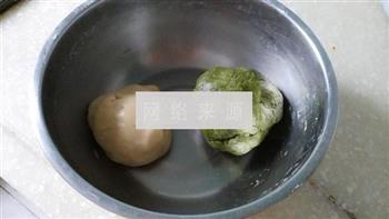 抹茶红豆酥的做法步骤1
