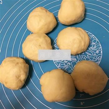 汤种花环豆沙包的做法图解10