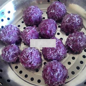 紫薯奶酪珍珠丸子的做法步骤9