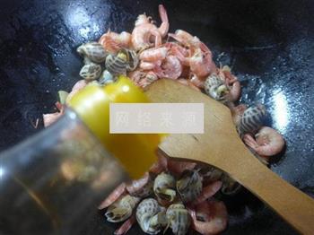 花螺炒海虾的做法图解7