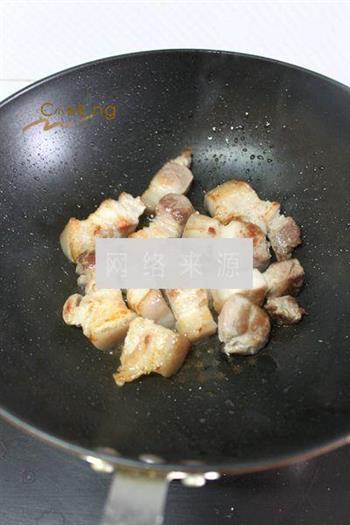 肉烧花菇的做法图解4