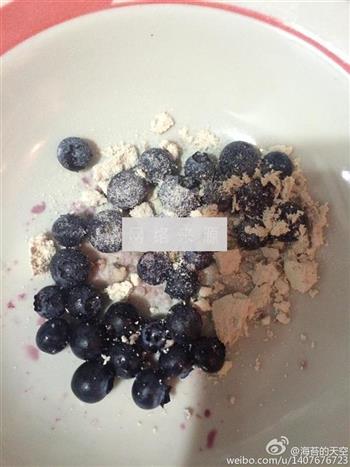 蓝莓燕麦甜醅的做法步骤2