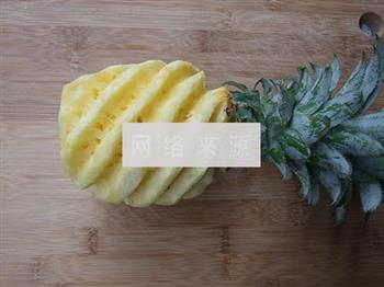 薄荷菠萝的做法图解1