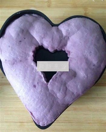 心心相印紫薯发糕的做法步骤6