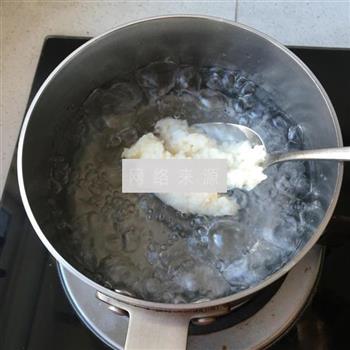 酒酿蛋花汤的做法步骤3