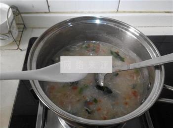 生滚瘦肉蔬菜粥的做法步骤10