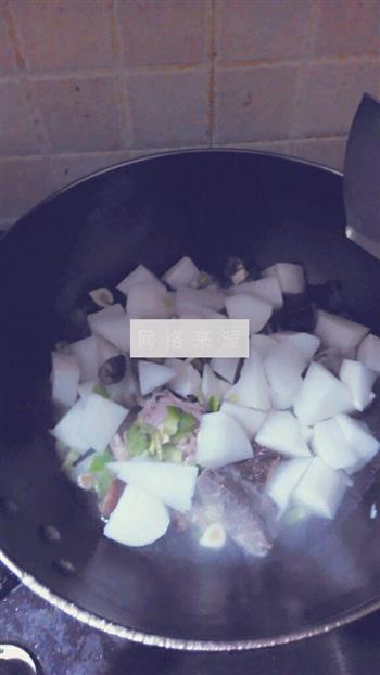 冬吃萝卜排骨汤的做法步骤5
