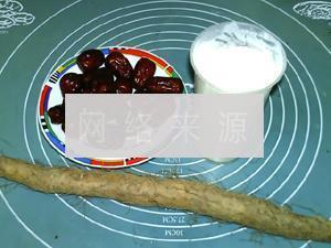 枣泥茯苓山药糕的做法步骤1