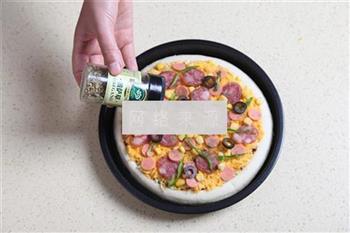 蛋黄披萨的做法步骤7