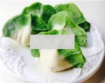 翡翠白菜饺子的做法步骤8