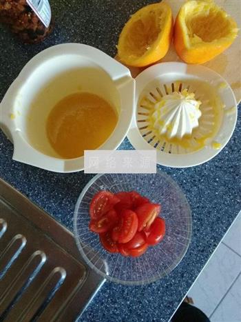 柳橙汁瘦身沙拉的做法图解3