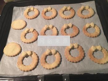 圣诞花环饼干的做法步骤12