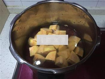 紫薯豆沙酥的做法步骤1