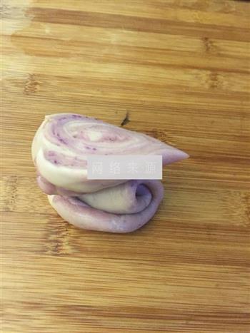紫薯豆沙酥的做法步骤15