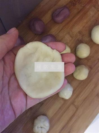 紫薯豆沙酥的做法步骤9
