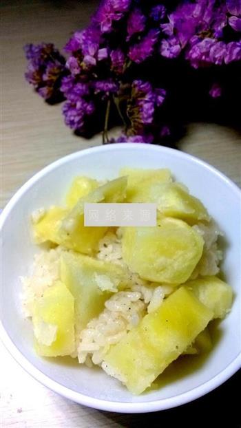 紫皮黄洋芋焖饭的做法图解6