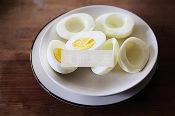 鸡蛋酿肉丸的做法图解2