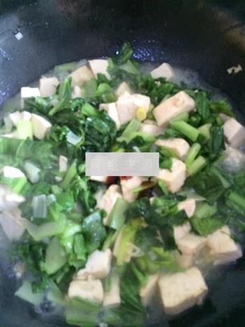 小白菜清炒豆腐的做法步骤5
