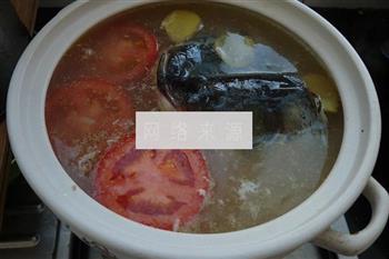 番茄鱼头鸡汤火锅的做法步骤6