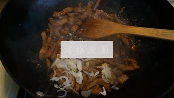 肉丝蔬菜炒面的做法步骤12