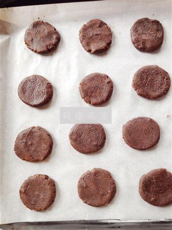 杏仁巧克力豆饼干的做法步骤9