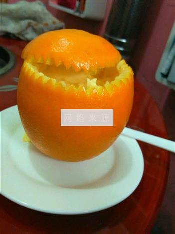 橙子蒸鸡蛋的做法图解10