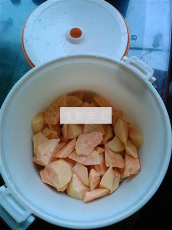 红薯版糖油果子的做法步骤1