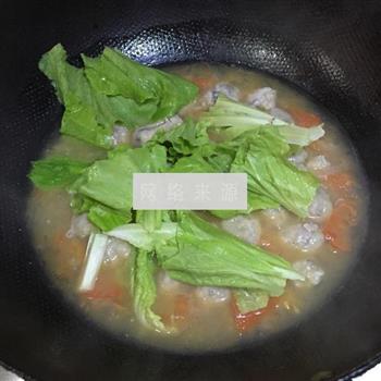 番茄鱼丸汤的做法图解4