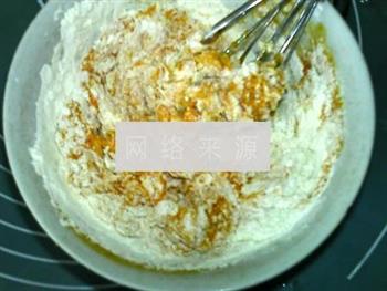 葱香南瓜鸡蛋软饼的做法步骤7