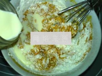 葱香南瓜鸡蛋软饼的做法步骤8