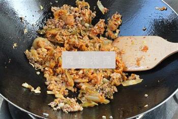 韩式辣白菜豆腐锅的做法步骤5