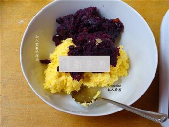 紫薯牛奶饼的做法步骤5