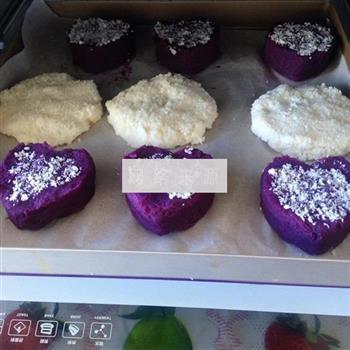 紫薯饼的做法图解8