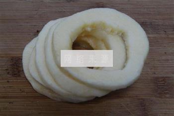 苹果甜甜圈的做法图解3
