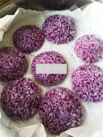 枣泥紫薯米花饼的做法步骤10
