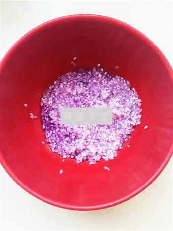 枣泥紫薯米花饼的做法步骤3