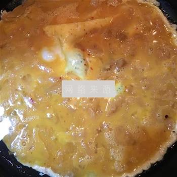 萝卜干煎蛋的做法步骤4