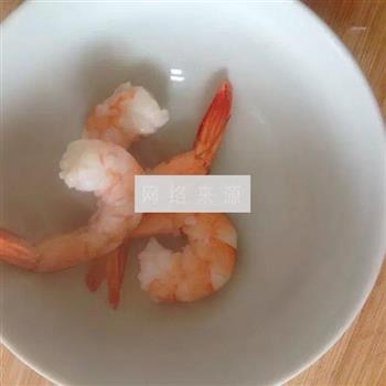 花米饭肉松鲜虾饭团的做法图解6