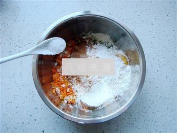 胡萝卜青椒鸡蛋饼的做法步骤4