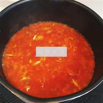 西红柿面条汤的做法步骤8